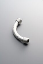 Cloud Pattern Curved Tube Bead