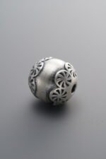 999 Silver-Vintage-Patterned LanternLantern Shape Spacer Bead-11mm - Image 4