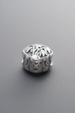 Bamboo Pattern Box Spacer Beads