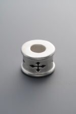Carved Cross Spacer Bead
