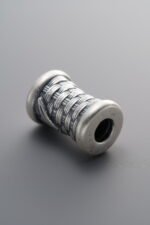999 Silver-Vintage-Braided Bead-14mm