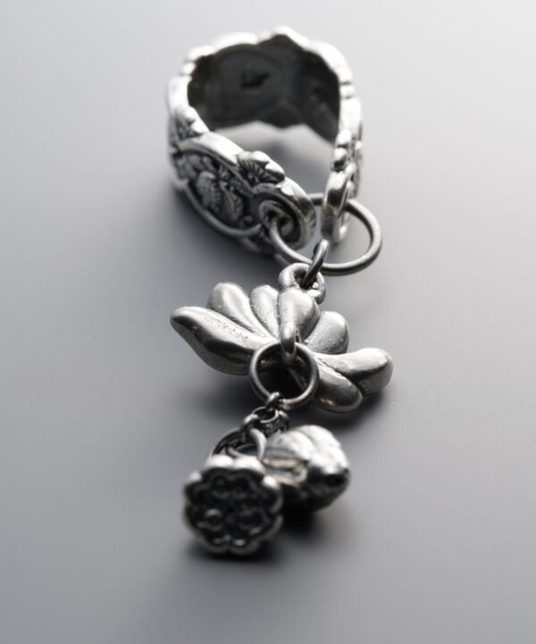 3D Lotus Flower Dangle Charm