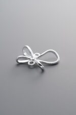 925 Sterling Silver-Bright-Butterfly Spacer Bead-14mm