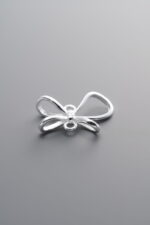 925 Sterling Silver-Bright-Butterfly Spacer Bead-14mm - Image 3