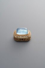 Square Zircon Aquamarine Magic Box