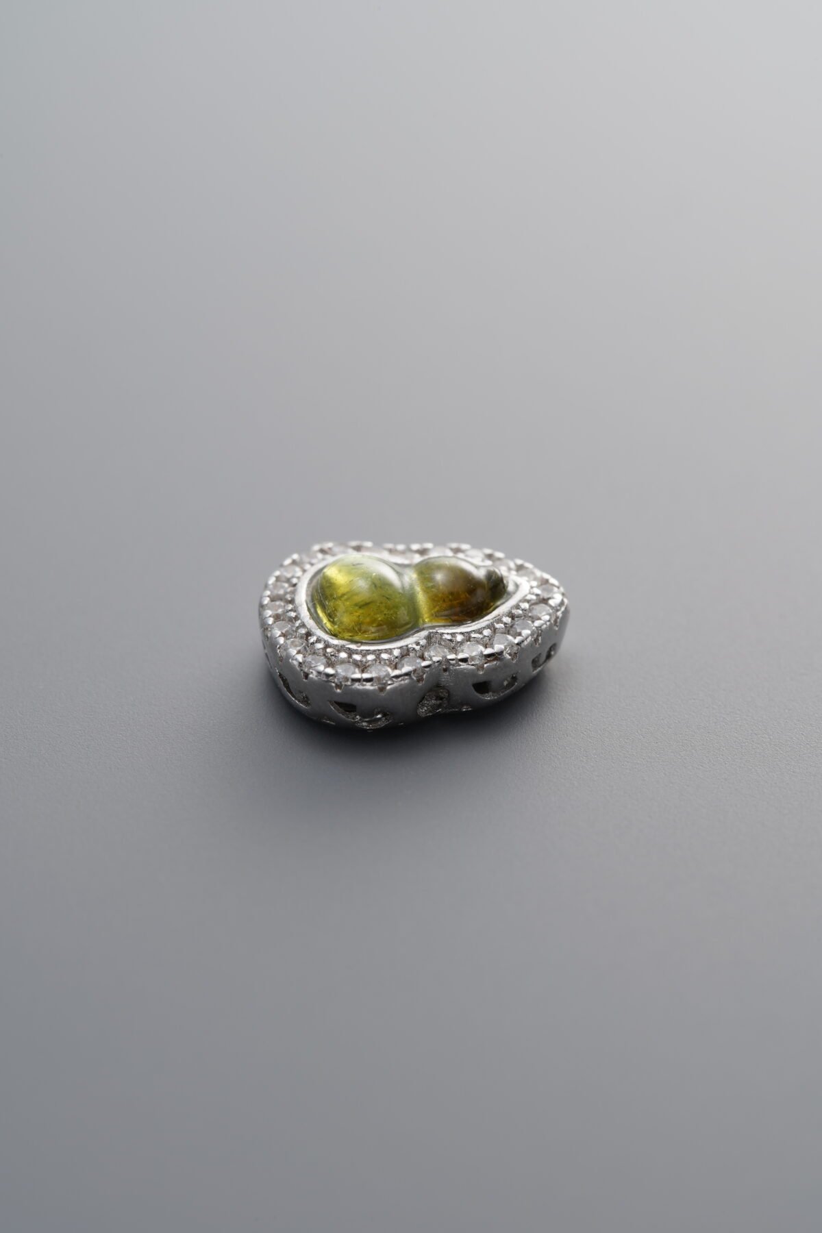 Gourd-Shaped Zircon & Tourmaline Magic Box