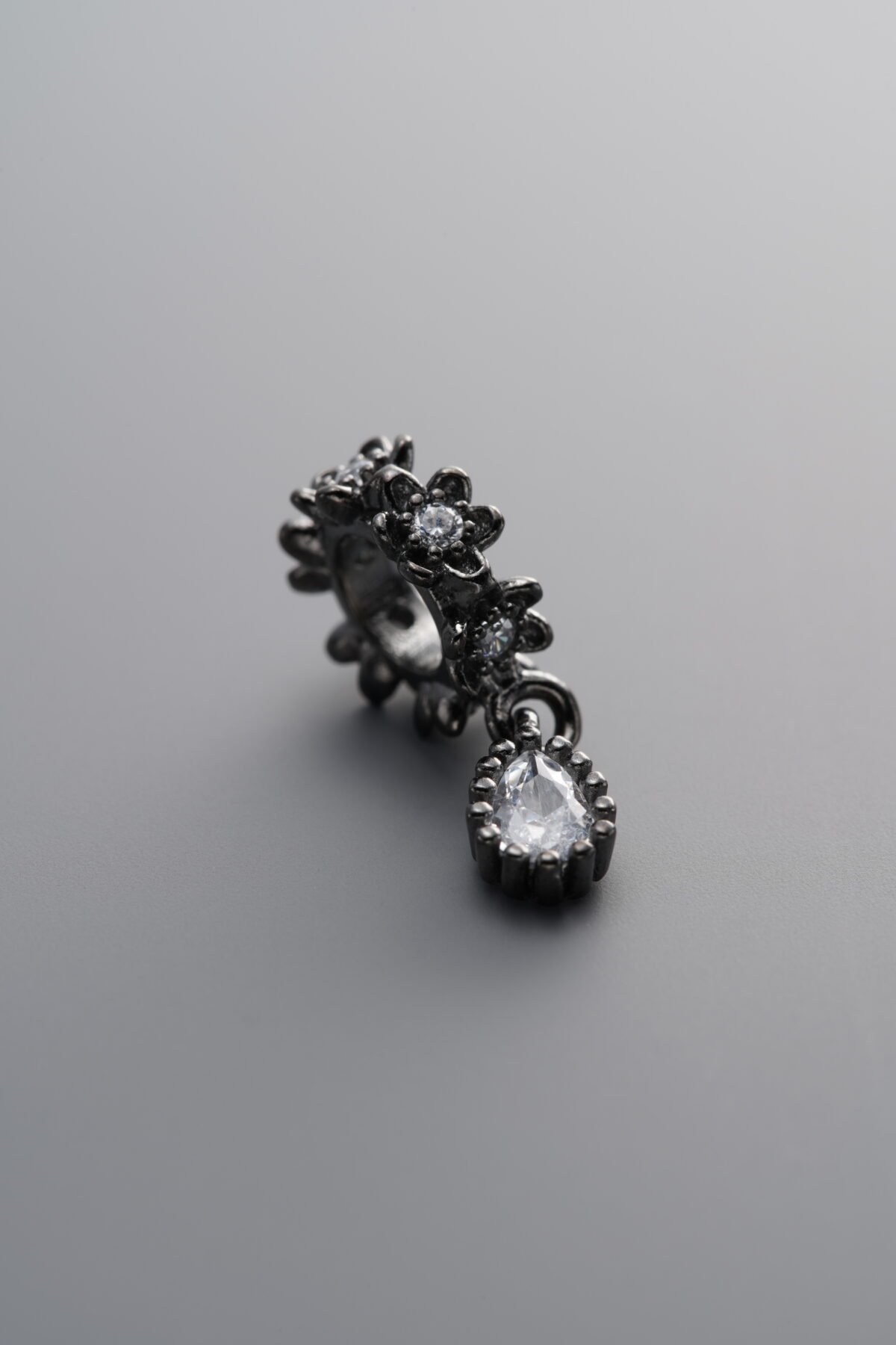 Zircon Flower Pendant