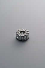 Zircon Beaded Spacer Bead