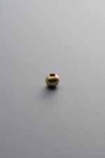 925 Sterling Silver-Gold Plated-Round Spacer Bead-3mm - Image 3