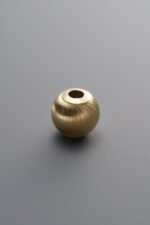 Cat Eye Pattern Round Spacer Bead