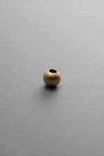 925 Sterling Silver-Gold Plated-Round Spacer Bead-4mm - Image 4