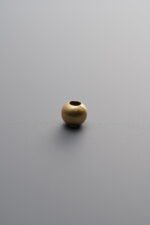 925 Sterling Silver-Gold Plated-Round Spacer Bead-4mm - Image 3