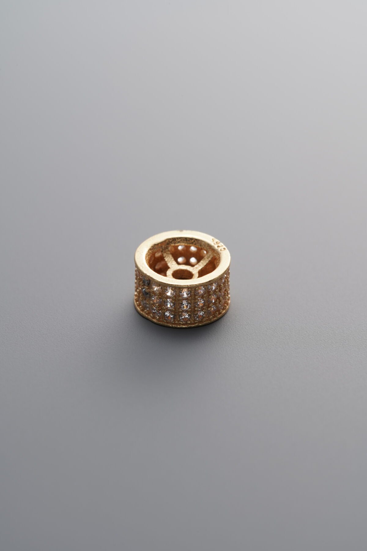 Six-syllable Mantra Straight-cut Spacer Bead