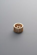 Six-syllable Mantra Straight-cut Spacer Bead