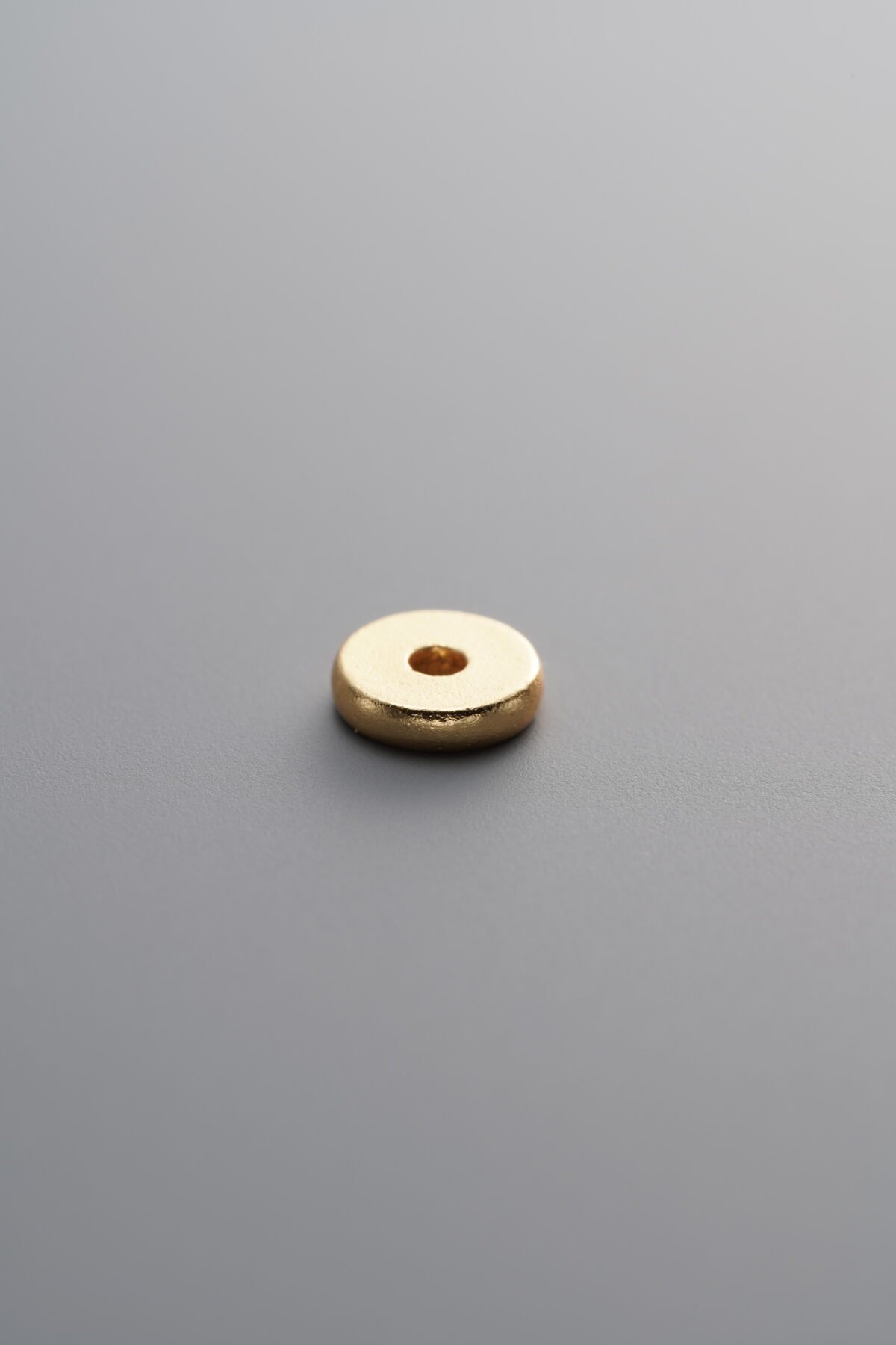 925 Sterling Silver-Gold Plated-Round Spacer Bead-5mm - Image 3
