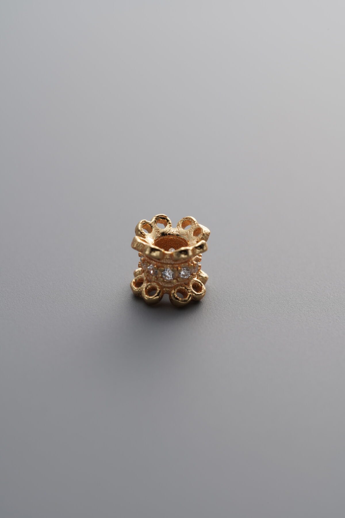 Zircon Tapered Spacer Bead