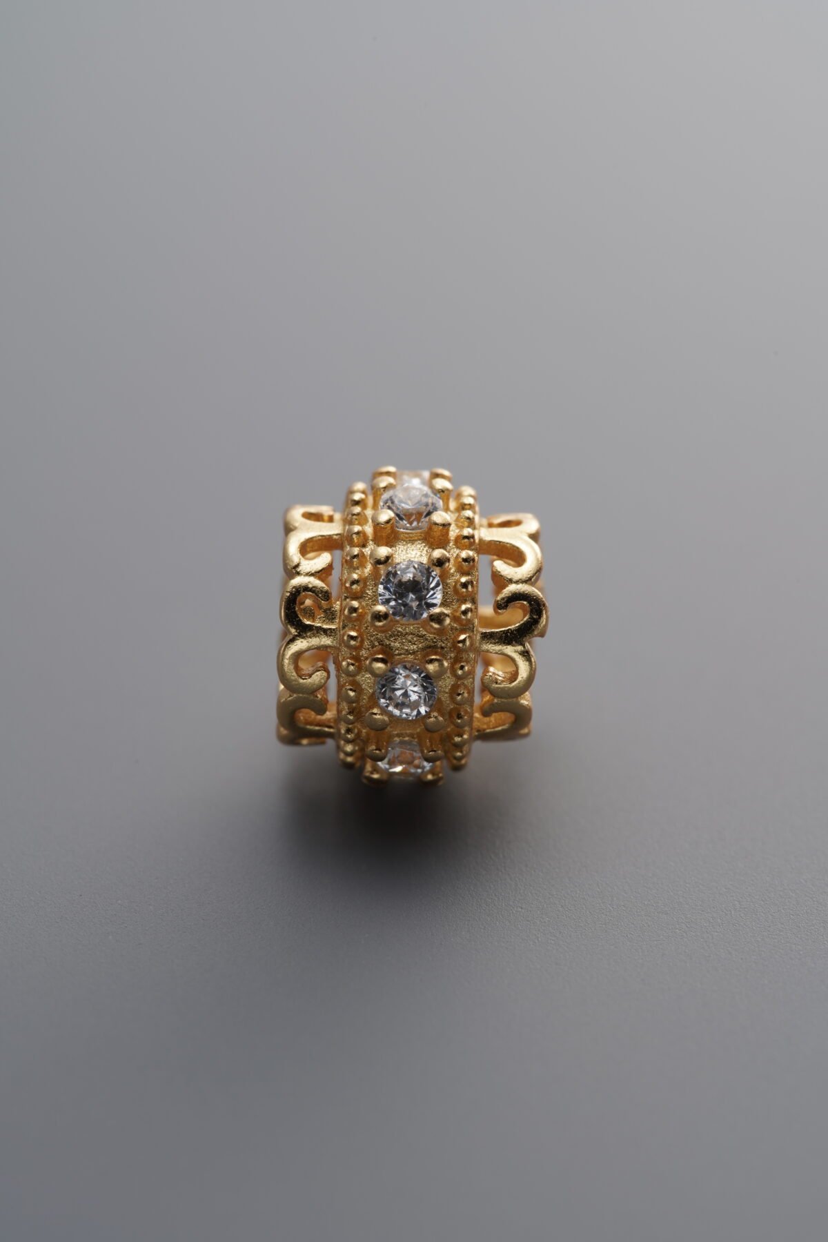 Zircon Wheel-shaped Bead