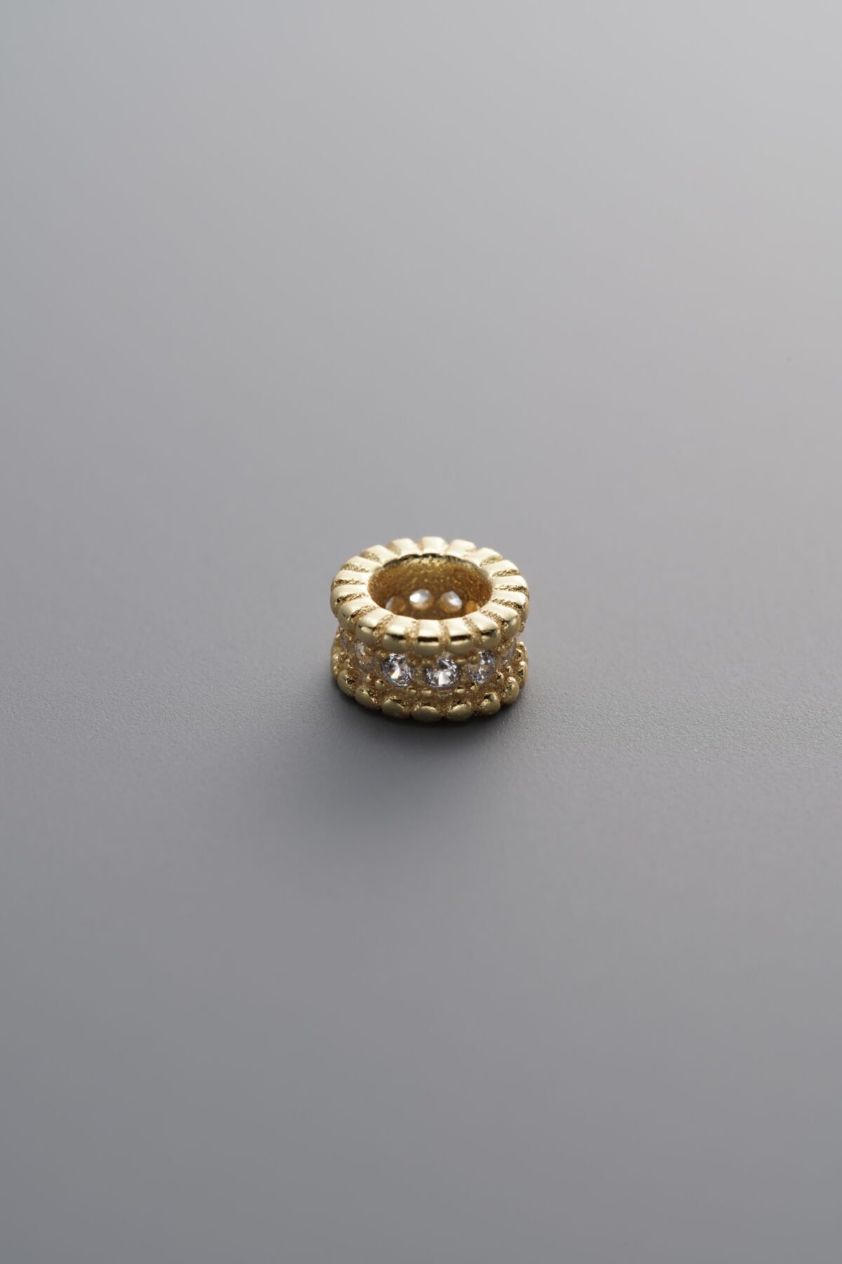 Zircon Wheel-shaped Bead