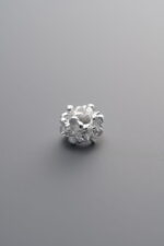 Zircon Heart Origami Spacer