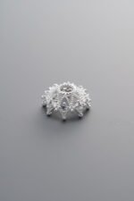 Zircon Flower Bead Cap