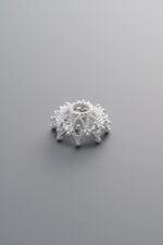 Zircon Flower Bead Cap