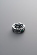 Green Zircon Crown Bead