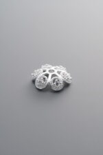 Zircon Flower Bead Cap