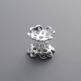 Zircon Tapered Spacer Bead