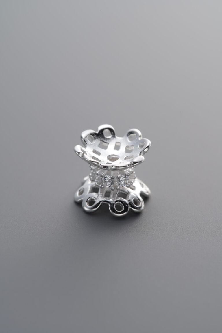 Zircon Tapered Spacer Bead