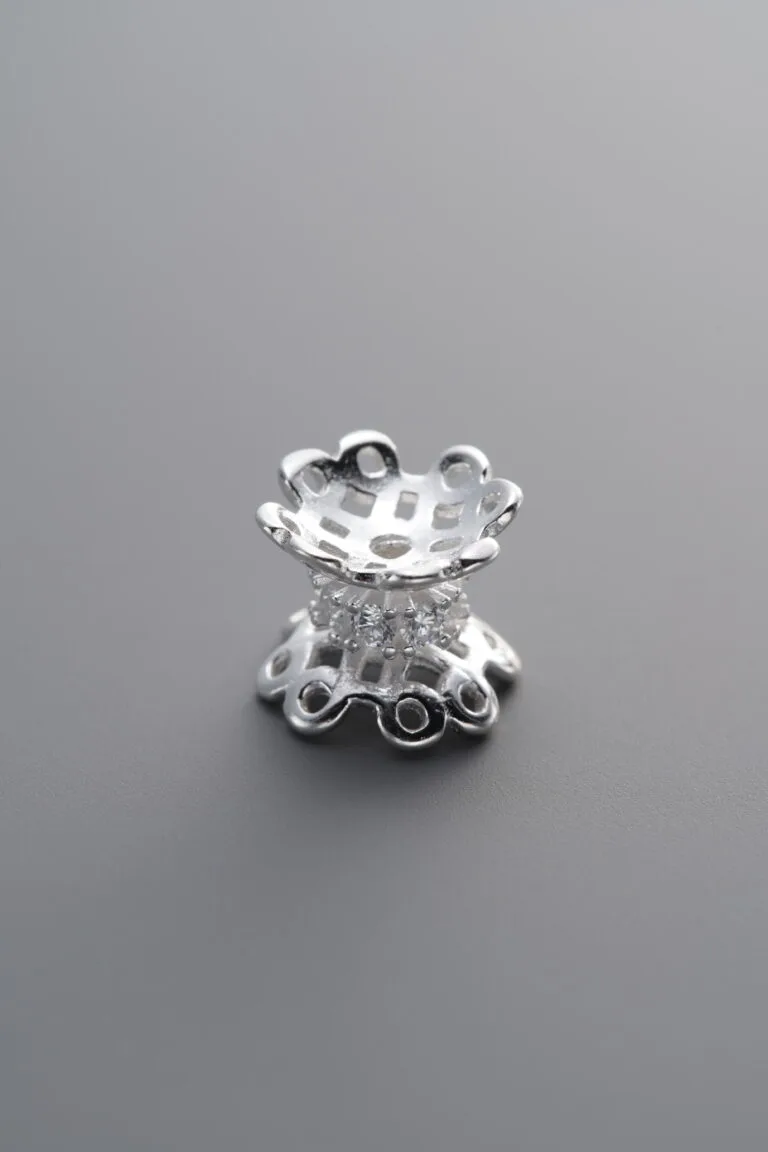 Zircon Tapered Spacer Bead
