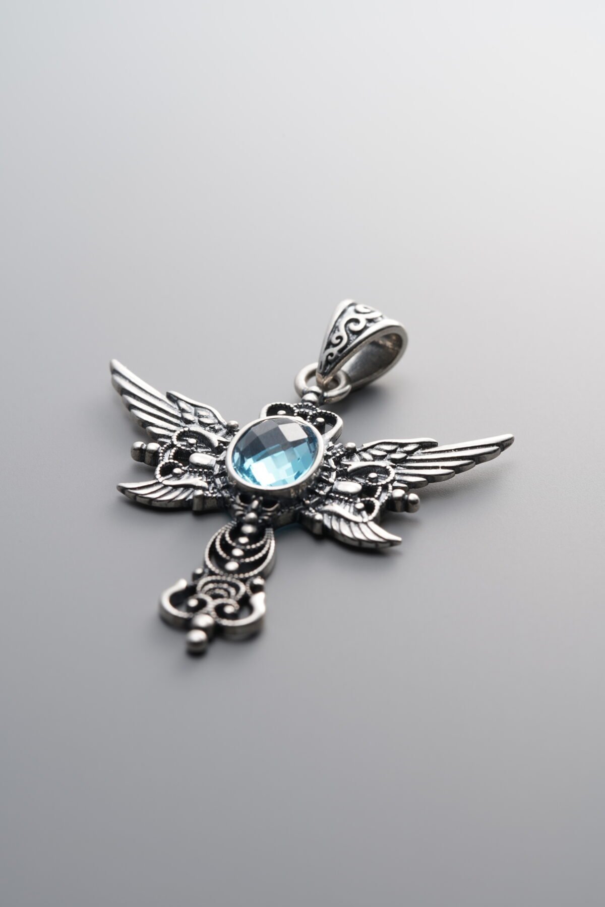 Topaz Scepter Pendant