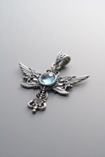 Topaz Scepter Pendant