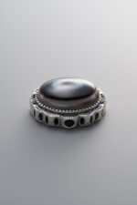 925 Sterling Silver-Antiqued-Agate Box Bead-22mm - Image 4