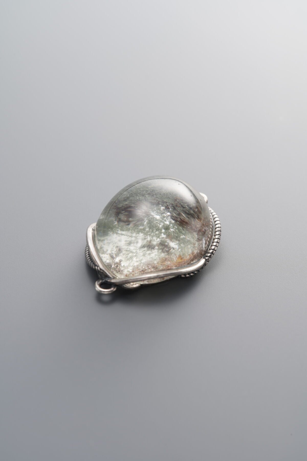 925 Sterling Silver-Antiqued-Phantom Double Loop Connector-25mm - Image 4