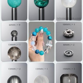 Natural Amazonite & Phoenix Stone Ocean Awakening DIY Bracelet Kit