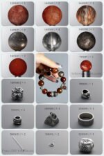 Neo-Chinese Super Seven & Rutilated Quartz Courage DIY Bracelet Kit