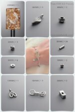 Natural Tree-Flower Crystal Rebirth DIY Bracelet Kit