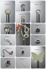 Natural Serpentine Jade Butterfly & Green Phantom DIY Gemstone Bead Bracelet Kit - Image 2