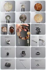 Natural Pietersite & Golden Quartz Wealth DIY Bracelet Kit