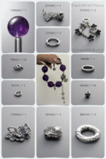 Natural Uruguay Amethyst & 999 Silver Awakening DIY Bracelet Kit