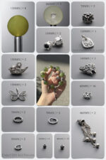 Natural Serpentine & Hetian Jade Rural Awakening DIY Gemstone Bead Bracelet Kit - Image 2