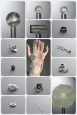Natural Serpentine Jade Dragon & Green Phantom DIY Gemstone Bead Bracelet Kit